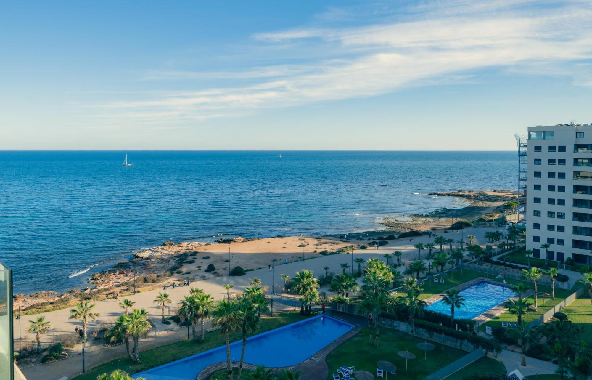 Apartamento Premium Con Jacuzzi Y Vistas Al Mar En Punta Prima, Torrevieja By Rentalole Kültér fotó