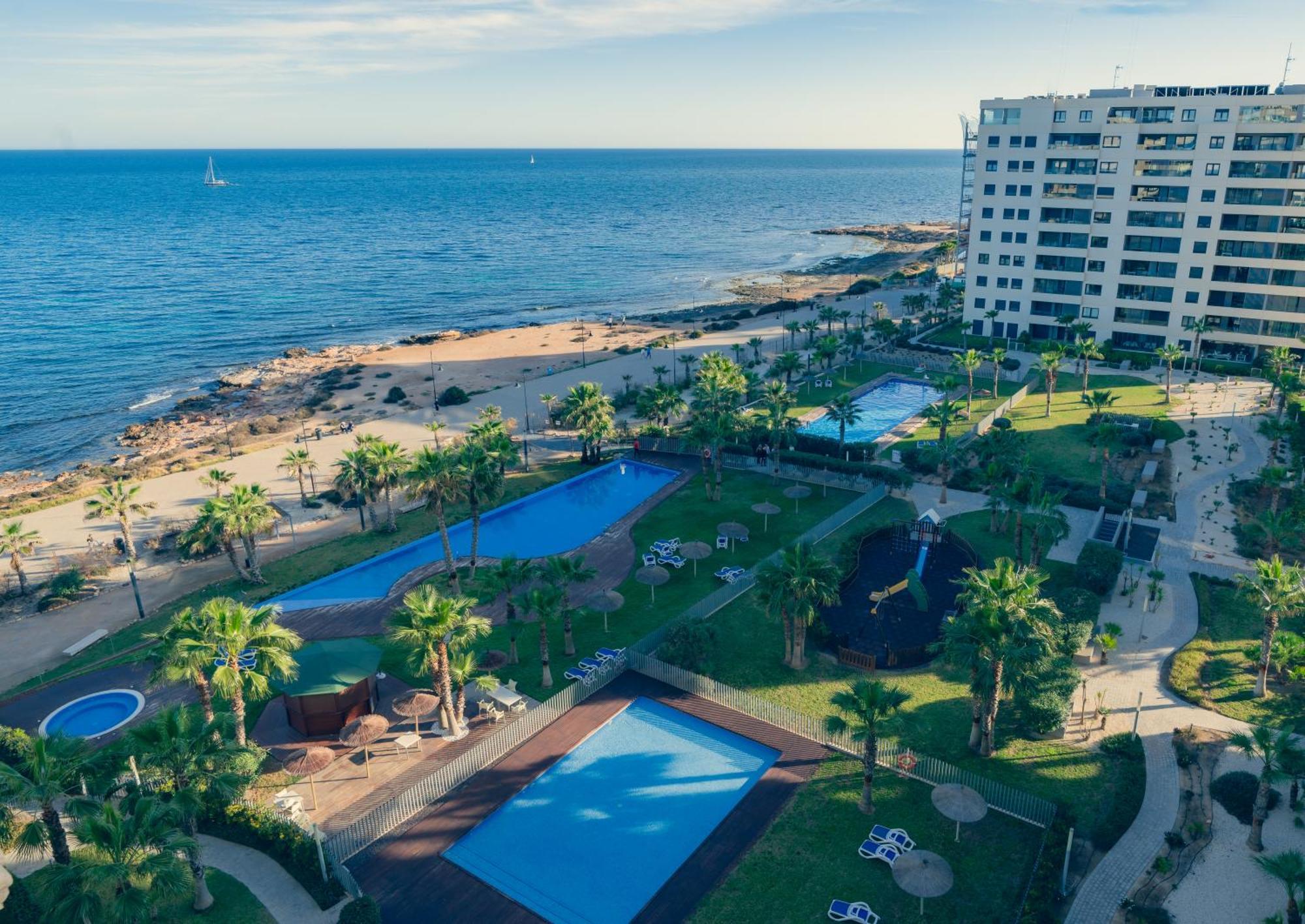 Apartamento Premium Con Jacuzzi Y Vistas Al Mar En Punta Prima, Torrevieja By Rentalole Kültér fotó